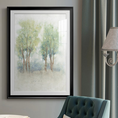 «Spontane Landscape II», reproduction encadrée de qualité supérieure - prête à être accrochée