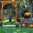 7FT Wood Arbor Arch Trellis