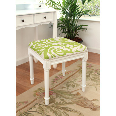 Camey Solid Wood Accent Stool