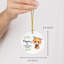 Ornement boule ronde Panda