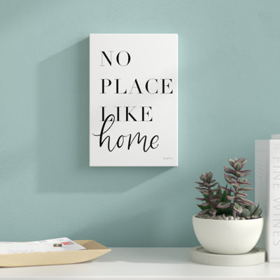 Simple Words VIII by Becky Thorns - No Frame Print on Canvas