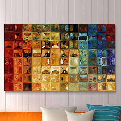 «Modern Tile Art # 22 2008», impression sur toile