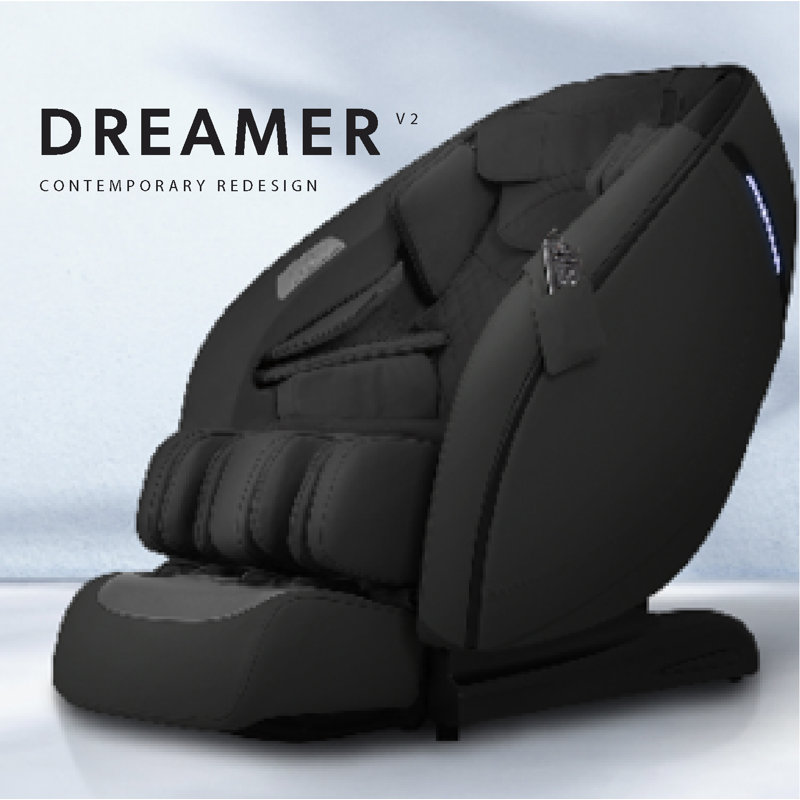 3D Dreamer V2, Black Faux Leather