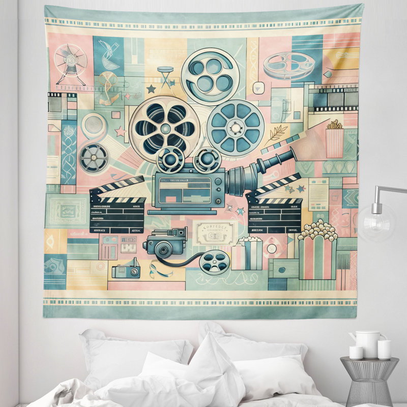 Tapisserie en microfibre, H 88 po x l 88 po