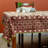 Cotton Floral Tablecloth Rectangle