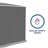 Absco Durango 5' x 7' Metal Galvanized Steel Weather Resistant Bike Storage Shed Woodland Gray-97830569-103562896