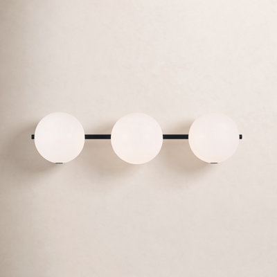 Vibi 3 Light Frosted Dimmable Vanity Light