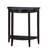 Justino II Black Finish Console Table