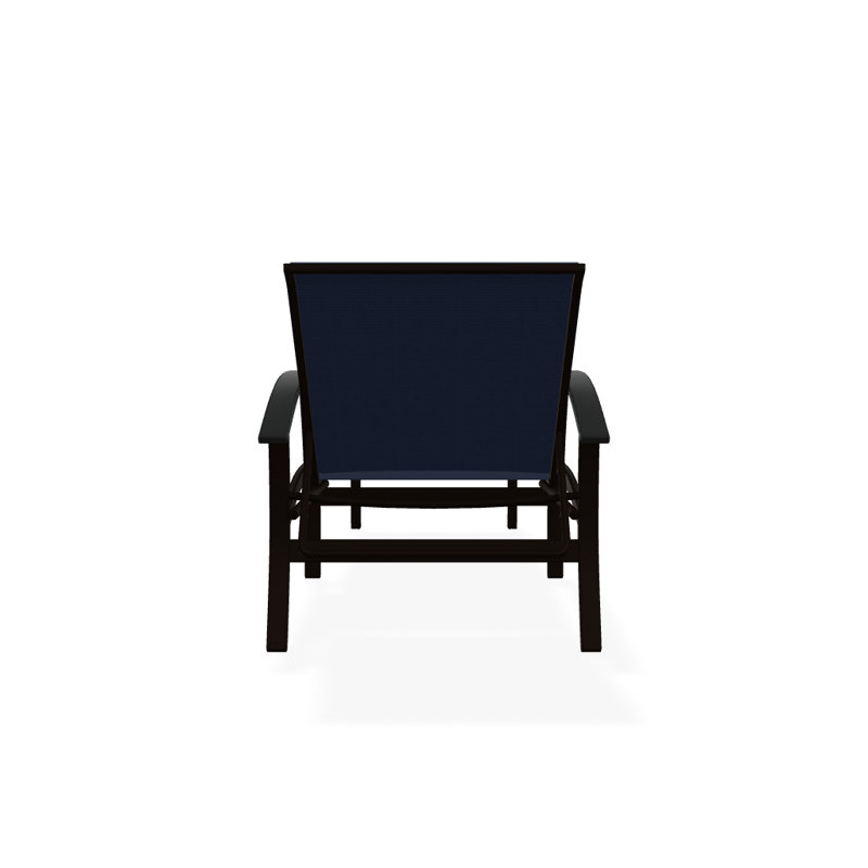 Chaise longue inclinable Askar, Bleu marine 13D Sunbrella®, Graphite classique P30, Kona texturé
