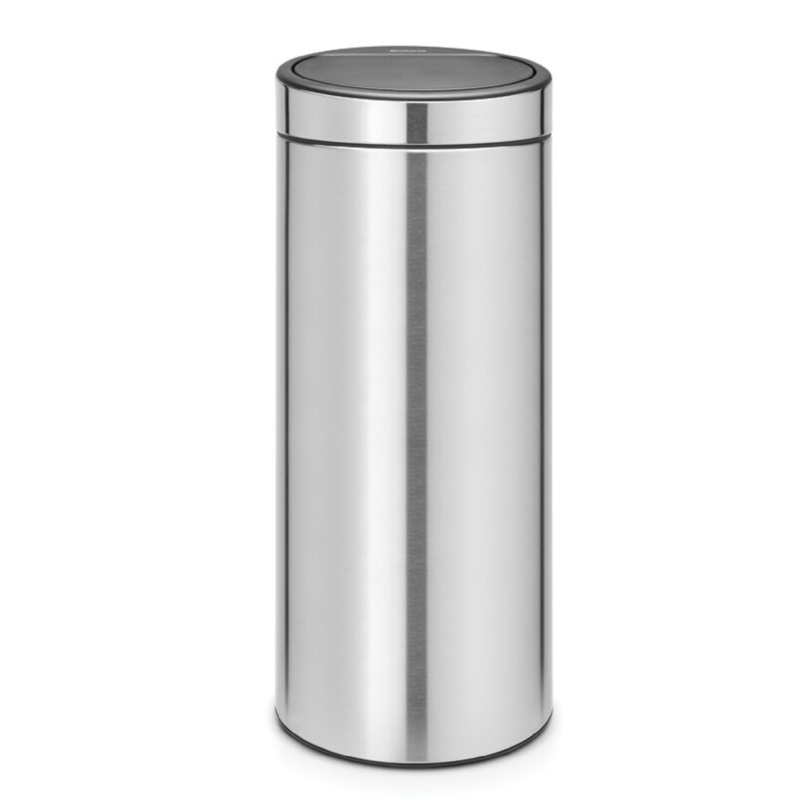 Brabantia 8 Gallon Touch Top Trash Can, Matte Steel Fingerprint Proof