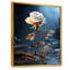 «Moonlit Flower Serenity Blooms III - Rose», art mural-2028074485-1964331960