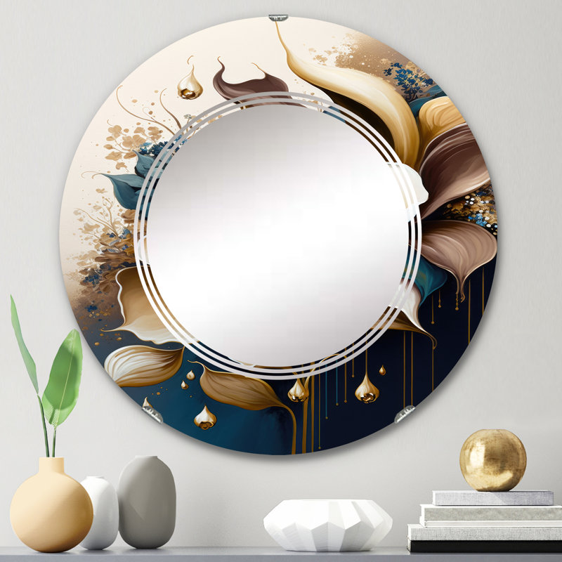 Miroir mural Oprina, 24 po x 24 po