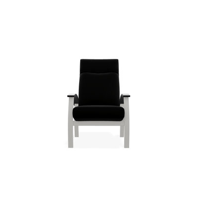 Chaise de patio inclinable avec coussins Askar