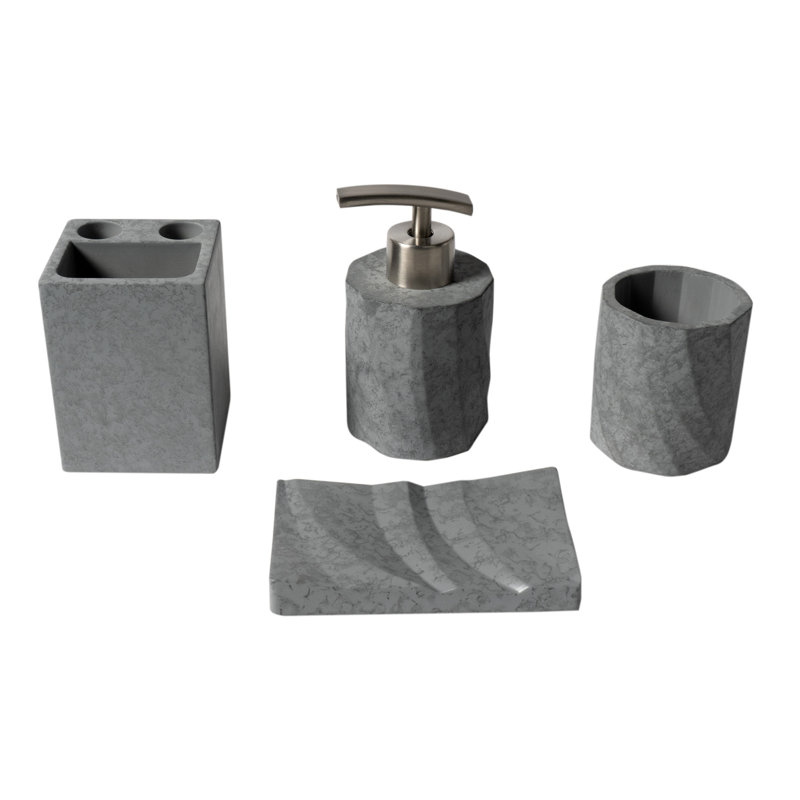 4 - Piece Bathroom Hardware Set