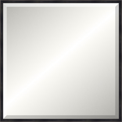 Black Woodgrain Legacy Mirror