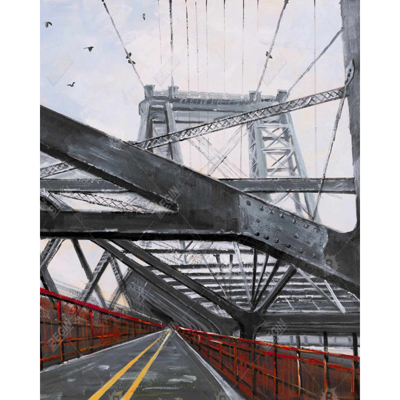 Bridge Architecture Print On Canvas