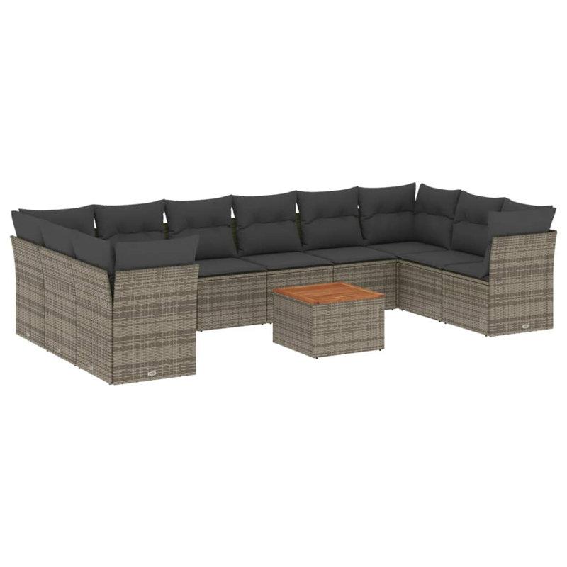 Ensemble de canapé de jardin Vidaxl