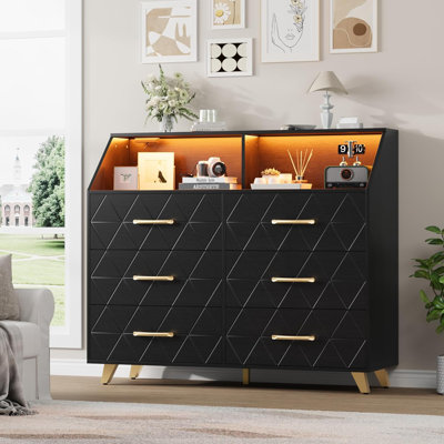 119.9cm W 6 - Drawer Chest of Drawers