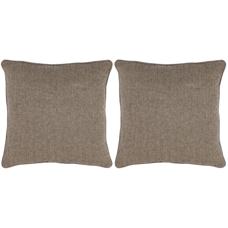 Hazel Throw Pillow, Grey