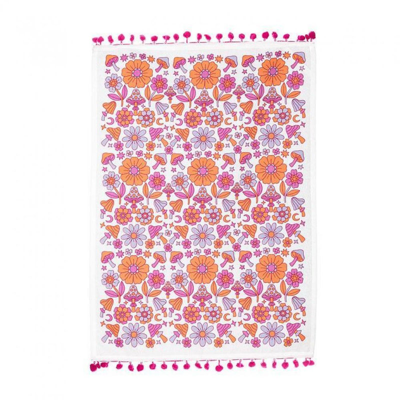 Floral Tea Towel Kitchen Towel