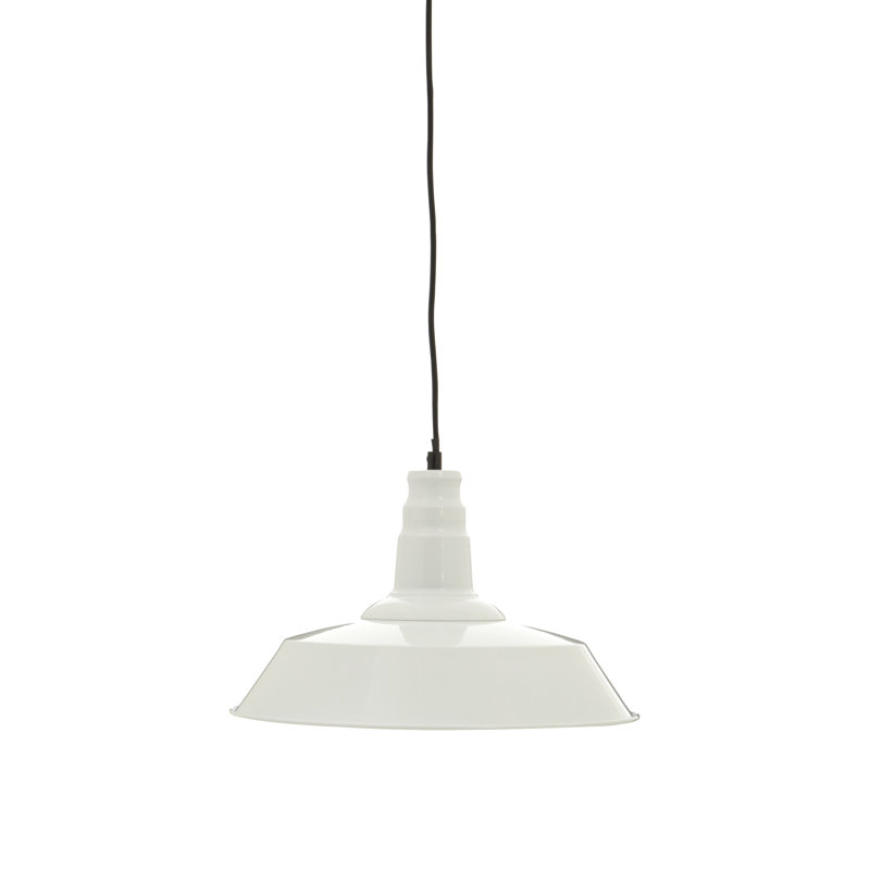 Reeder 1 - Light Dome Pendant, White