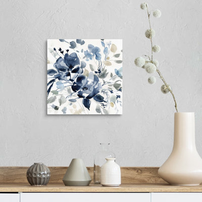 " Indigo Garden II " Painting Print