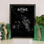 Kitwe City Map - No Frame Print-143328304