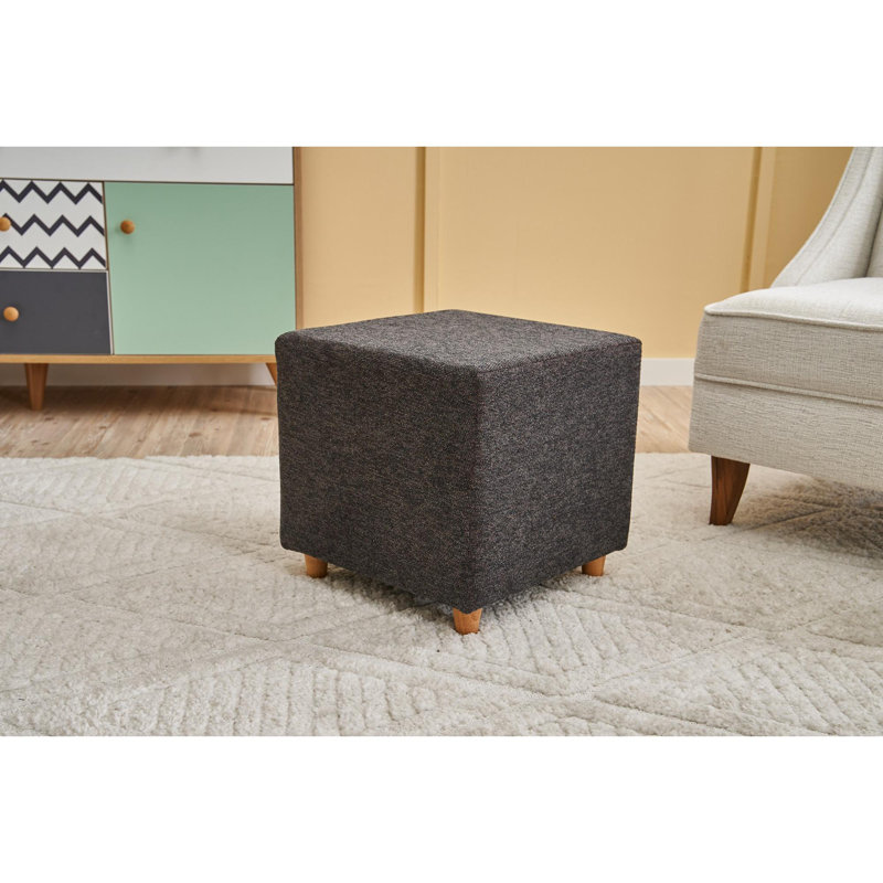 Pouf, Gris anthracite clair