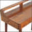 Elevated Chestnut Console Table