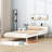 Bed Frame With Built-in USB Port on Shelves Headboard-70137908