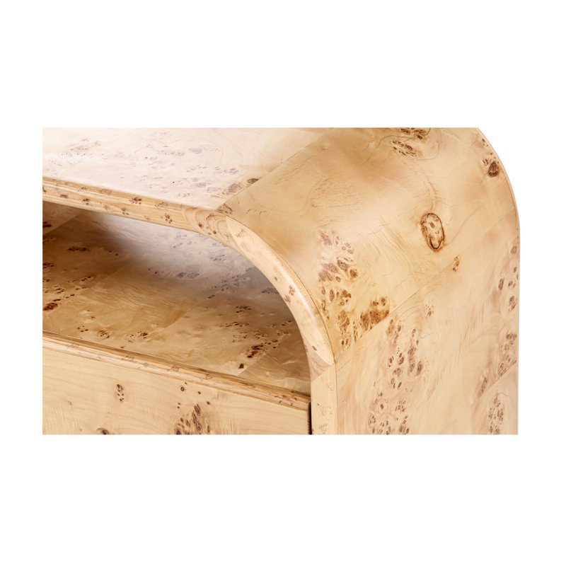 Liam Burl Nightstand | Stylish Bedroom Furniture