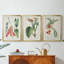 Turpin Tropical Botanicals I - Toile tendue avec châssis sur mesure - 3 pièces-846151805-846152577