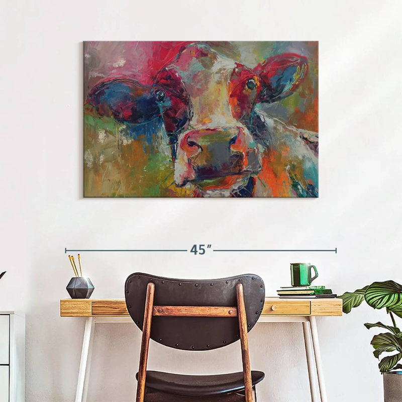 Cow VIII, 26" H x 39" W