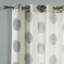 Paire de rideaux transparents avec œillets Medallion-1092032784-1092032797