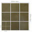 Biyusai 0.89" x 0.89" Ceramic Mosaic Wall Tile-694987442-695541537