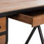 Hallas Metal Base Writing Desk