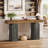 63" Long Entryway Table, Farmhouse Console Table-2126280687