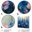 Bleu, rose, matin, gloire, Blue Bonnets II - Blue Bonnets, art mural-1188750877-1188750884