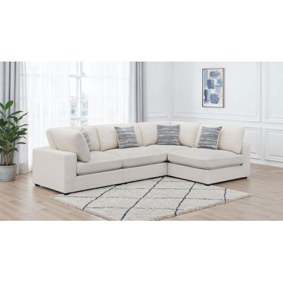 Canapé modulaire rembourré 4 pièces Artzt