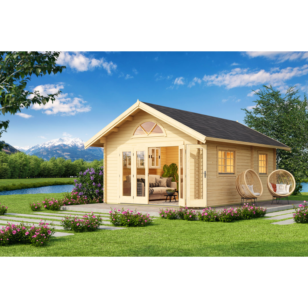 Gartenhaus / Homeoffice / Ferienhaus mit Schlafboden Caroline 2.3 , 575x390