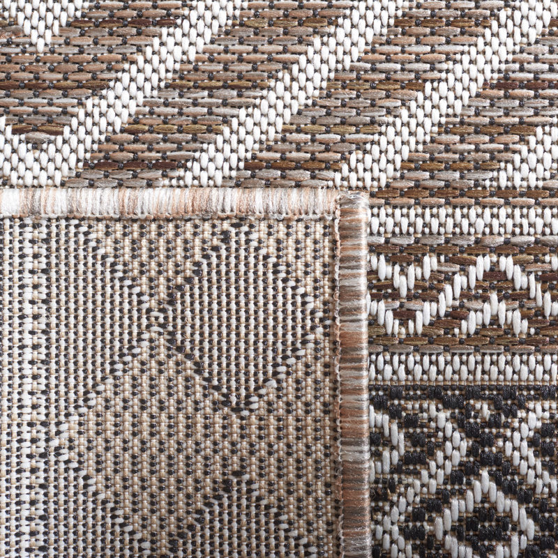 Jontrell Performance Southwestern Indoor/Outdoor Area Rug, Square 6'7"
