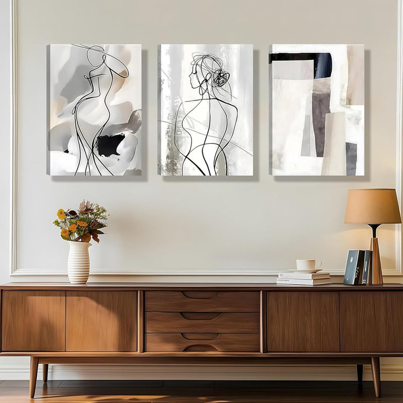 3 Piece Wrapped Canvas Print