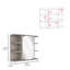 Armoire à pharmacie 23,73 l 19,79 H-94067146