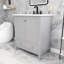 Meuble-lavabo simple 30 po avec comptoir-630670057