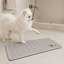 Tapis absorbant pour bol d'animaux en terre de diatomées avec dos en caoutchouc antidérapant-134232680-134232682