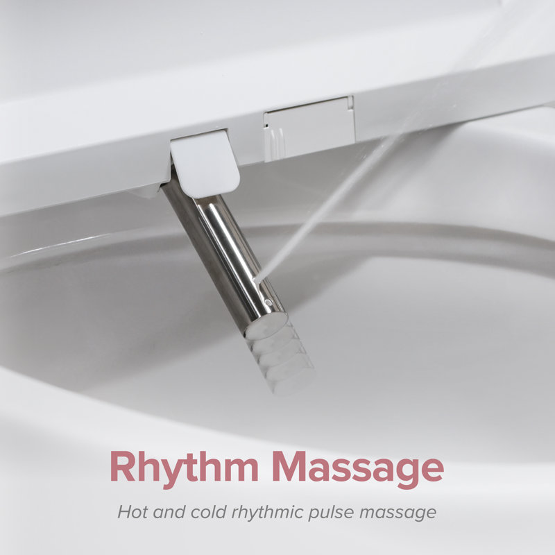 SmartBidet SB-1200RR Advanced Electric Bidet Seat For Round Toilets With Remote Control