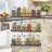 Freestanding Stainless Steel Spice Rack