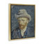 «Van Gogh Portrait with Hat», art mural sur toile flottante par one1000paintings-749625160-745084034