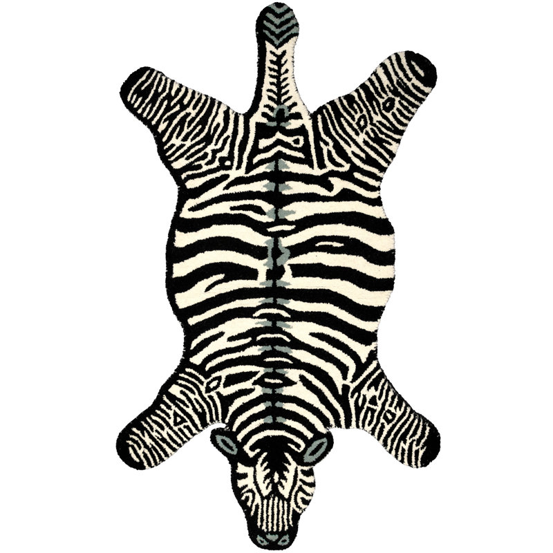 Tapis zébré Yogic Asana de Mirzapur