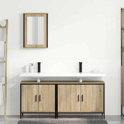 Frame Mounted Bathroom Cabinet